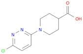 1-(6-chloro-3-pyridazinyl)-4-piperidinecarboxylic acid