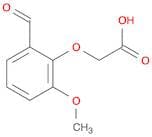 2-(2-Formyl-6-methoxyphenoxy)acetic acid