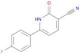 6-(4-Fluorophenyl)-2-oxo-1,2-dihydro-3-pyridinecarbonitrile