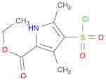 Ethyl 4-(chlorosulfonyl)-3,5-dimethyl-1H-pyrrole-2-carboxylate