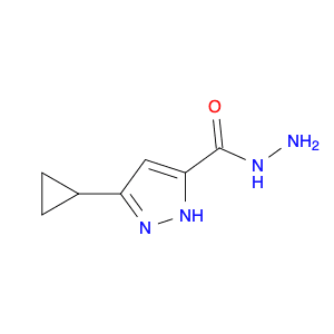 1H-Pyrazole-3-carboxylicacid,5-cyclopropyl-,hydrazide(9CI)