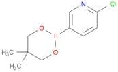 2-chloro-5-(5,5-dimethyl-1,3,2-dioxaborinan-2-yl)pyridine
