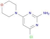 4-chloro-6-(4-morpholinyl)-2-pyrimidinamine