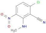 6-Chloro-2-(methylamino)-3-nitrobenzonitrile