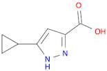 3-Cyclopropylpyrazole-5-carboxylic acid