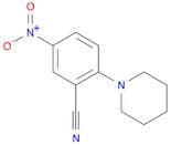 5-NITRO-2-PIPERIDINOBENZENECARBONITRILE