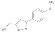 [3-(4-Methoxyphenyl)-5-isoxazolyl]methanamine