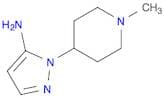 1-(1-Methylpiperidin-4-yl)-1H-pyrazol-5-amine