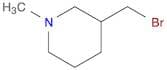3-(Bromomethyl)-1-methylpiperidine hydrobromide