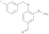 4-[(3-fluorobenzyl)oxy]-3-methoxybenzaldehyde
