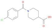 1-(4-Chlorobenzoyl)-4-piperidinecarboxylic acid