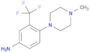 4-(4-Methyl-piperazin-1-yl)-3-trifluoromethyl-phenylamine