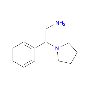 2-phenyl-2-(pyrrolidin-1-yl)ethan-1-amine