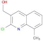 (2-Chloro-8-methyl-3-quinolinyl)methanol