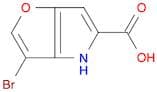 3-Bromo-4H-furo[3,2-b]pyrrole-5-carboxylic acid