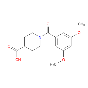 1-(3,5-Dimethoxybenzoyl)piperidine-4-carboxylic acid