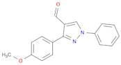 3-(4-Methoxyphenyl)-1-phenyl-1H-pyrazole-4-carbaldehyde
