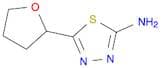 5-(Tetrahydrofuran-2-yl)-1,3,4-thiadiazol-2-amine