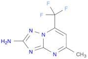 5-methyl-7-(trifluoromethyl)[1,2,4]triazolo[1,5-a]pyrimidin-2-amine