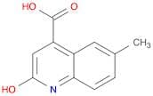 2-Hydroxy-6-methylquinoline-4-carboxylic acid
