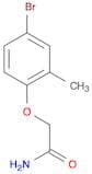 2-(4-Bromo-2-methylphenoxy)acetamide