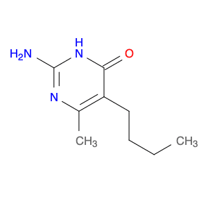 2-Amino-5-butyl-6-methyl-4-pyrimidinol