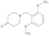 1-(2,6-Dimethoxybenzyl)piperidin-4-one