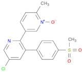 5-Chloro-6'-Methyl-3-[4-(Methylsulfonyl)phenyl]-2,3'-bipyridine 1'-Oxide