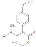 Ethyl α-(p-Methoxyphenyl)-β-(dimethylamino)propionate