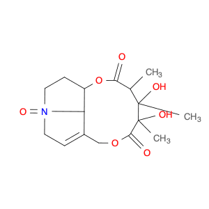 (13R,14R)-14,19-Dihydro-12,13-dihydroxy-20-norcrotalanan-11,15-dione 4-oxide