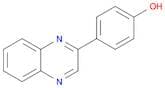 4-(Quinoxalin-2-yl)phenol