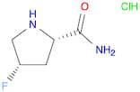 4-Cis-fluoro-l-prolinamide, HCl