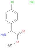 1-(4-CHLOROPHENYL)-2-METHOXY-2-OXO-1-ETHANAMINIUM CHLORIDE