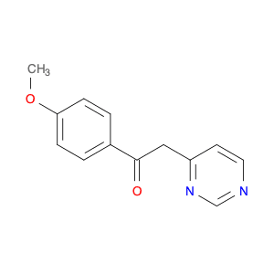 1-(4-Methoxyphenyl)-2-pyrimidin-4-ylethanone