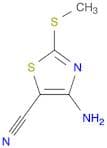 4-Amino-2-methylthiothiazole-5-carbonitrile
