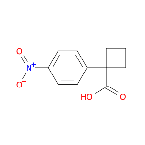 1-(4-nitrophenyl)cyclobutane-1-carboxylic acid