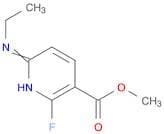 3-Pyridinecarboxylicacid,6-(ethylamino)-2-fluoro-,methylester(9CI)