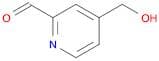 4-(Hydroxymethyl)-2-pyridinecarboxaldehyde