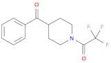 2,2,2-Trifluoro-1-(4-benzoylpiperidin-1-yl)ethanone