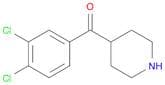 4-(3,4-dichlorobenzoyl)piperidine