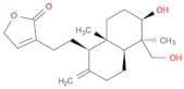 3-[2-[(1R,4aβ)-2-Methylene-5α-(hydroxymethyl)-5,8aα-dimethyl-6α-hydroxydecalin-1α-yl]ethyl]-2,5-di…