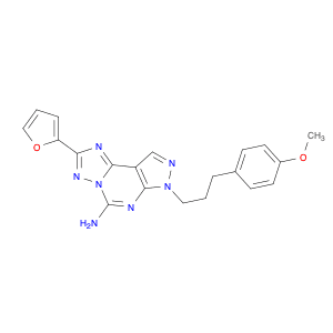 2-(2-FURANYL)-7-[3-(4-METHOXYPHENYL)PROPYL]-7H-PYRAZOLO[4,3-E][1,2,4]TRIAZOLO[1,5-C]PYRIMIDIN-5-AM…