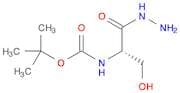 (S)-tert-Butyl (1-hydrazinyl-3-hydroxy-1-oxopropan-2-yl)carbamate