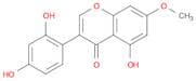 3-(2,4-Dihydroxyphenyl)-5-hydroxy-7-methoxy-4H-1-benzopyran-4-one