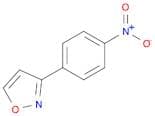 3-(4-Nitrophenyl)isoxazole