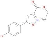 Ethyl 5-(4-bromophenyl)isoxazole-3-carboxylate