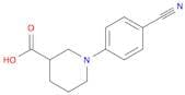 1-(4-Cyanophenyl)piperidine-3-carboxylic acid