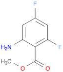 Benzoic acid, 2-amino-4,6-difluoro-, methyl ester (9CI)