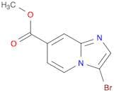 methyl 3-bromoH-imidazo[1,2-a]pyridine-7-carboxylate