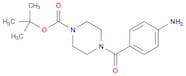 TERT-BUTYL 4-(4-AMINOBENZOYL)TETRAHYDRO-1(2H)-PYRAZINECARBOXYLATE